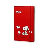 LG Peanuts Red Ltd Ed  Hd Ruled Nbk