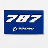 787 Dreamliner Blue Sticker