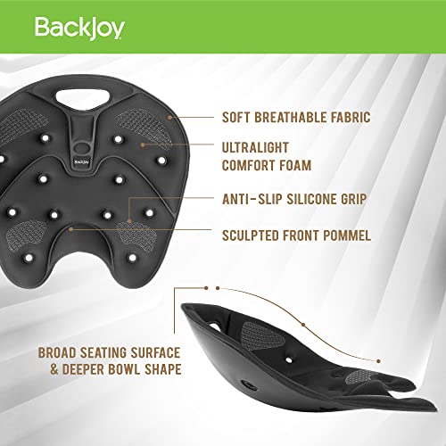 BackJoy Posture Seat Pad Ergonomic Pressure Relief, Hip & Pelvic