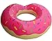 Fasmov Donut Pool Float, Gigantic Pink Donut Inflatable, Pink