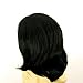 Headband Wig Woman Mid-long Black Smooth Ref 1b Mady
