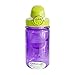 Nalgene Kids On The Fly Water Bottle, Leak Proof, Durable, BPA and BPS Free, Carabiner Friendly, Reusable and Sustainable, 12 Ounces
