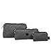 JuJuBe Be Set Travel Accessory Bags, Onyx Collection - Chrome