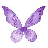 Lavender Pixie Fairy Wings Tinkerbell Princess Tutu Dress up Costume