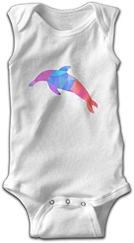 Beautiful Funny Whale Infant Onesies Sleeveless Climbing Clothing 18 Months