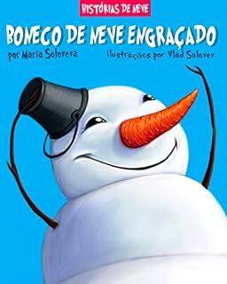 Livro BONECO DE NEVE ENGRAÇADO: histórias de neve
