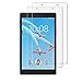 Gzerma for Lenovo Tab 4 8 Screen Protector, [High Definition HD Clear] [Touch Accuracy] [Easy Installation] Face Protective Cover Film for Lenovo Tab4 8 8.0 Inch Tablet, (2 Pack)