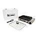GasOne New GS-2300P Propane or Butane Dual Fuel All in One Portable Wide Stove with Premium Non-Stick Deep Grill with Tempered Glass Lid/Gas Stove Burner with Carrying Case Model 2017, Gold