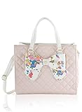 Betsey Johnson Bag in Bag Satchel Tote With Pouch