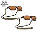 Chums Original Cotton Camoflauge Eyewear Retainer Sunglass Strap | Adjustable Eyeglass & Sports Glasses Holder Keeper Lanyard | 2pk Bundle + Cloth, Realtree Xtra