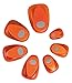Rayher Oval Motive Puncher for Paper Upto 200 g/m sq, Orange, 8 cm Wide, 3-Inch
