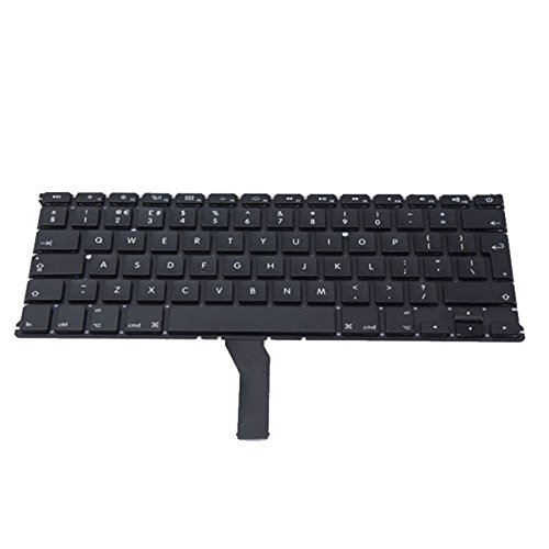 OLVINS New Replacement UK English Keyboard Compatible for Apple Macbook Air 13.3" A1369 A1466 UK Keyboard 2011 2012 2013 2014 2015