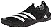adidas outdoor Men's Climacool Jawpaw Slip ON Walking Shoe, Black/White/Silver MET, 8