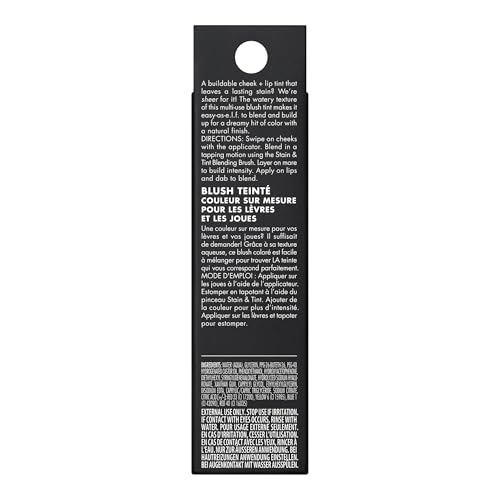 e.l.f. Tinta Sheer For It Blush Tint Left on Red - sheer red