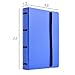 MaxGear Business Card Book Holder Professional Business Card Holders Name Card Organizer Credit Card Holder with 5 Color Index Tabs Blue