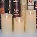 Eldnacele Moving Wick Flameless Flickering Candles with Timer Remote Control(3