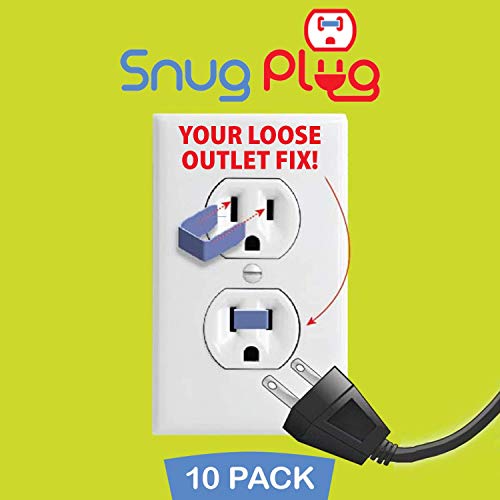 Snug Plug - Your Loose Outlet Fix (10/Pack Clear) - Image 3