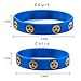 Emoji Silicon Bracelets, 32 Pack Party Wristband Bracelets for Kids Birthday Party Supplies Favors , Novelty Toys Pinata Fillers for School Classroom Rewards, Carnival Prizes Accessories.