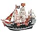 Wish Novelty- 10in Toy Pirate Ship 12 Plastic Pirate Action Figures-Toy Playset Kids