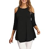 Orangeskycn Women Fashion Off Shoulder Solid Mini party Dress (XL, Black)