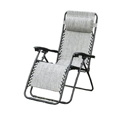 Amazon Com Outsunny Zero Gravity Recliner Lounge Patio Pool