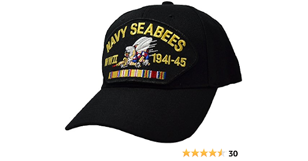 US Navy Seabees WWII Veteran Cap at 