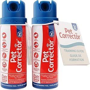 Pet Corrector Spray for Dogs, Dog Training Spray to Stop Barking and Unwanted behaviours, Pet Deterrent and Training Spray, 30 ml, 2 pack