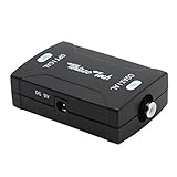 Whizzotech Coaxial to Toslink Optical Digital Audio Converter 24bit/192K HD Sampling
