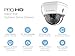 Amcrest 1080P Outdoor PoE Camera Vandal Dome, 2MP Security IP Camera - Night Vision, IP67 Weatherproof, 2Megapixel (1920 TVL), IP2M-851EW (White)