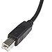 StarTech.com 15 ft USB 2.0 A to B Cable - M/M - USB 2.0 Cable - Black - USB Type A (M) to USB Type B (M) (USB2HAB15)