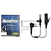 MaximalPower 2-Wire Headset with Clear Coil Tube, Earbud, PTT Mic Plus Left/Right Medium Earmolds