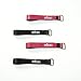 iFlight 5pcs RC LiPo Battery Straps 10x130mm Rubberized Straps Non-Slip for Tiny Whoop Quadcopters Indoor Micro FPV Racing Drone (Red)