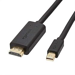 Amazon Basics Mini DisplayPort to HDMI Cable, 3