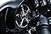 Kuryakyn 7373 Chrome Front Fairing Speaker Grills for 2014-19 Harley-Davidson Motorcycles: Zombie, Pack of 2