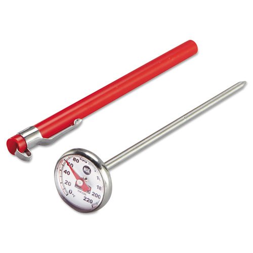 Rubbermaid Commercial Stainless Steel Pocket Thermometer
