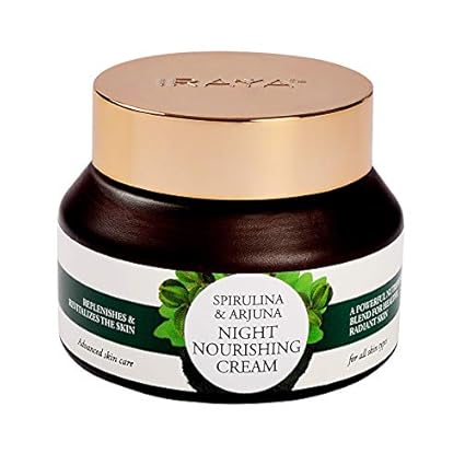 Iraya Face Cream - Night, Nourishing, Spirulina & Arjuna, 50 g