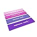 THE X BANDS Booty Bands Resistance Bands - Thick Resistance Bands - Booty Resistance Bands - Booty Band - Resistance Bands Beach Body - Booty Bands Thick - Pink Resistance Loop Exercise Bands Set Of 5