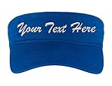 Custom Embroidered Unisex Sports Visor - Add Your