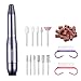 Portable Electric Nail Drill Machine Lightweight Handpiece Grinder E File for Natural Nails Adjustable Speed Nail Drill Kit Set Professional Acrylic Gel Tool with Brush(Charcoal Gray)
