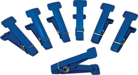 Rolyan Graded Pinch Exerciser, Set of 7 Replacement Pinchpins, Blue Pins Provide 6 lbs Resistance to Improve Weak Grip and Strengthen Fingers, Hand Exerciser Clothes Pins