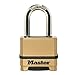 Master Lock M175XDLF Heavy Duty Outdoor Combination Lock, 1-1/2 in. Shackle, Brass Finish primary