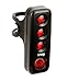 Knog Blinder Road R70 Taillight- Black, USB Rechargeable, LED, Water Resistant, Commuter Friendly, Easy Mounting, Battery Saving, Performance Cycling Bike Light