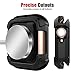 UMTELE Compatible with iWatch Case 40mm Series 6/5/4/SE, Rugged Shockproof Protective Bumper Cover [NO Screen Protector]