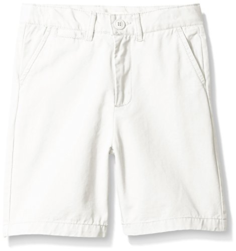 Isaac Mizrahi Little Boys' Cotton Chino Shorts, Off White, 3