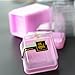 Single Clear Plastic Mooncake Box with Transparent Lids and Sealing Lables, 50 Sets (100G Pink)