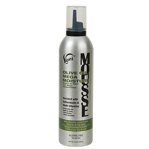 Vigorol Olive Oil Mega Moisture Mousse 12 Ounce Amazon In Beauty