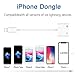 Headphone Jack Adapter Dongle for iPhone Xs/Xs Max/XR/ 8/8 Plus/X (10) / 7/7 Plus Adapter to 3.5mm Splitter Converter Compatible With Listen to Music Adapter Audio and Charge Adaptor Support All Systethumb 3