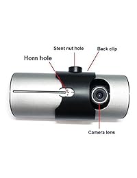 haoponer 2.7 inch LCD Car DVR Vehicle Copia de seguridad Dashboard Dual Camera Recorder Dash Cam 140 Wide ángulo con GPS Logger grabación de bucle G Sensor
