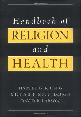 By Harold G Koenig Handbook Of Religion And Health 1st First Edition Harold G Koenig Michael E Mccullough David B Larson 8580000084108 Amazon Com Books