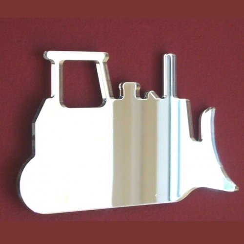 Super Cool Creations Bulldozer Mirror 45cm x 38cm